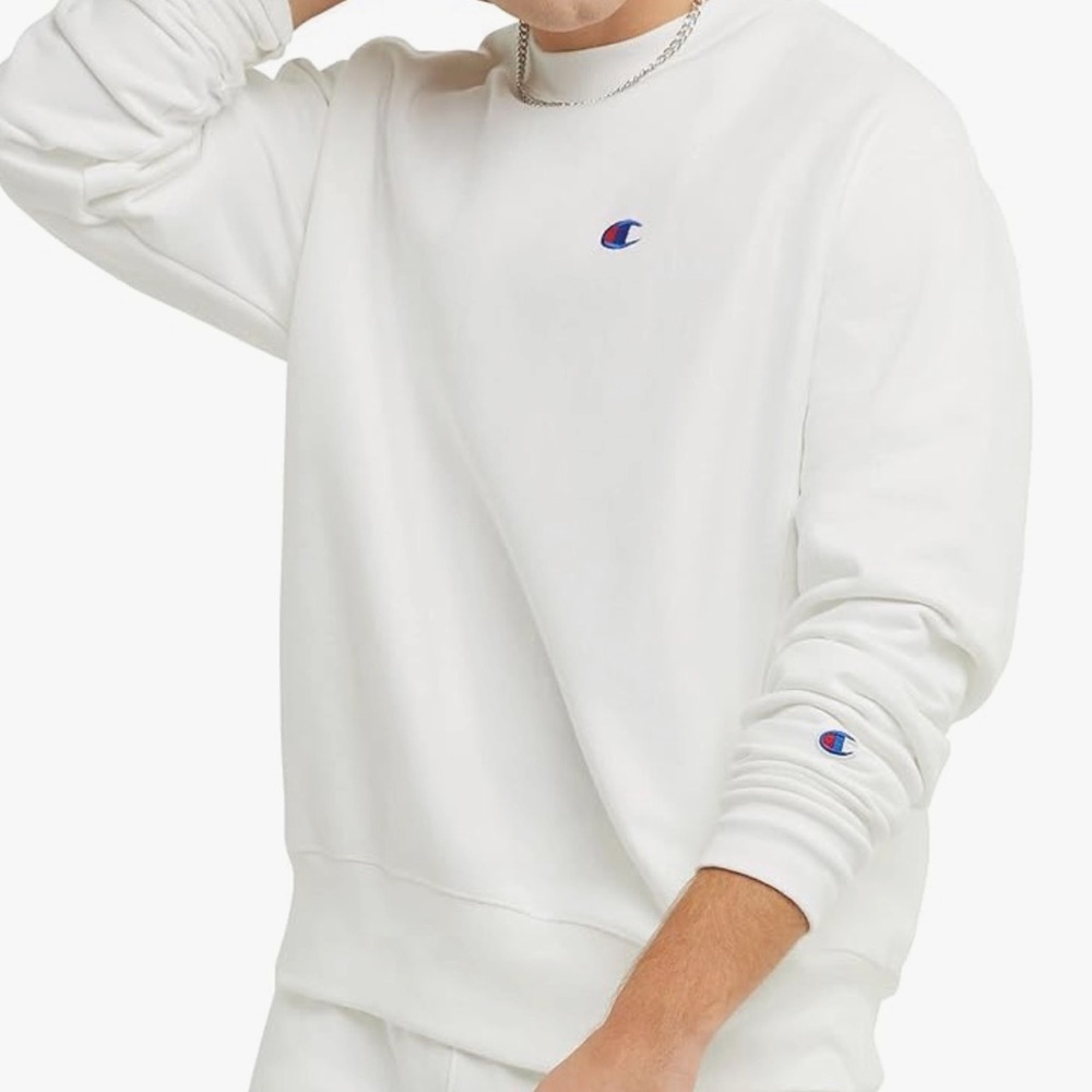 Champion Classic White Crewneck